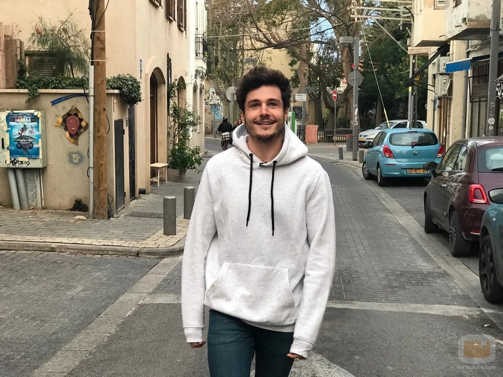 Miki Núñez graba su postal de Eurovisión 2019 en Israel