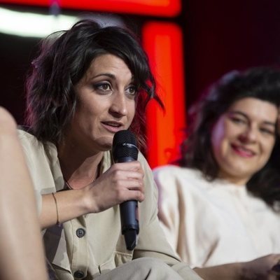 Susi Caramelo durante la rueda de prensa del programa 'Las que faltaban'