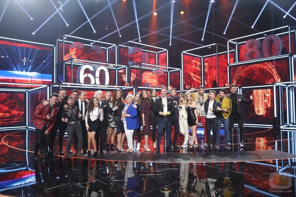 Concursantes de la Gala 2 de 'La mejor canción jamás cantada'