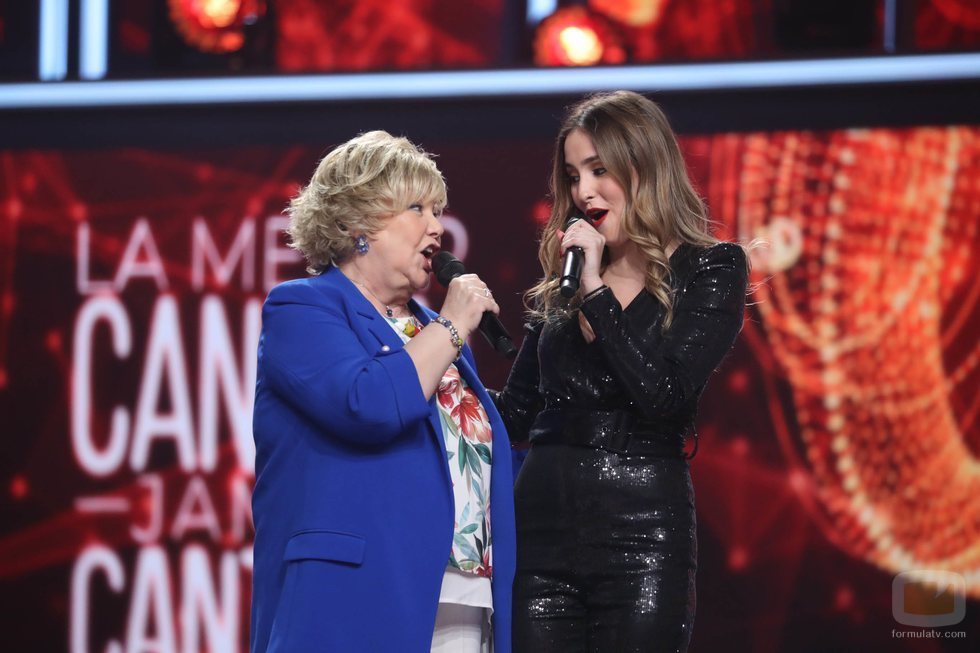 Karina y Marilia juntas en la Gala 2 de 'La mejor canción jamás cantada'
