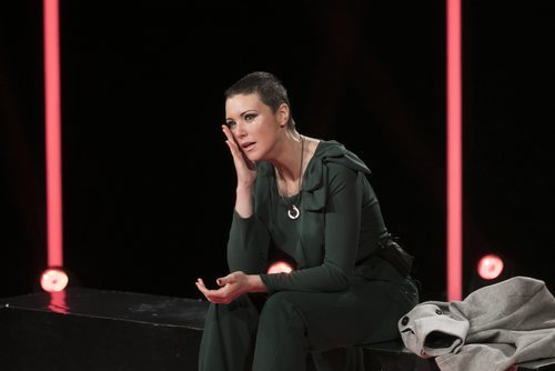 María Jesús llorando en la sala de expulsión durante la Gala 10 de 'GH Dúo'