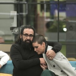 Juan Miguel y María Jesús Ruiz en la casa de 'GH Dúo' en la Gala 10