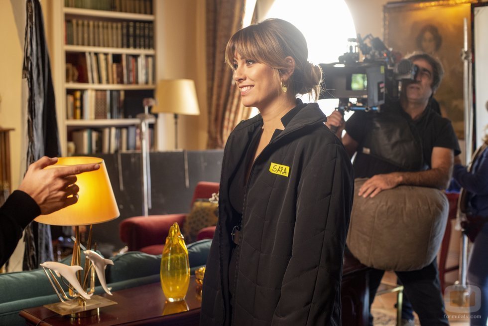 Blanca Suárez rueda una escena de 'A pesar de todo'