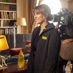 Blanca Suárez rueda una escena de 'A pesar de todo'