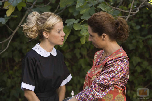 Alexandra Jiménez y Chiqui Fernández en 'La familia Mata'