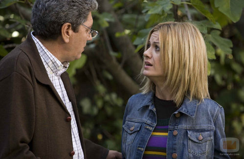Antonio Dechent y Alexandra Jiménez en la serie 'La familia Mata'