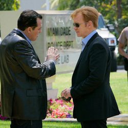 David Caruso en una escena de 'CSI: Miami'