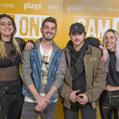 Antón Lofer, Anna Linares, Giovanna Bravar y Pau Clavero son concursantes de 'Cam On'