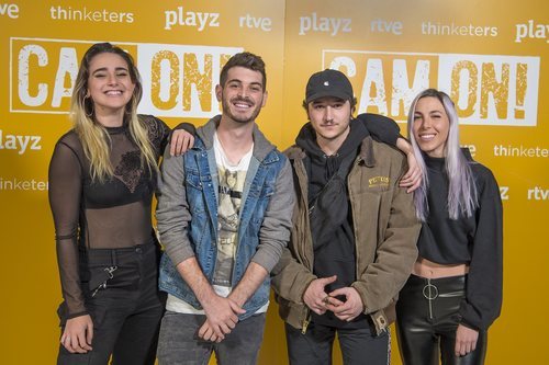 Antón Lofer, Anna Linares, Giovanna Bravar y Pau Clavero son concursantes de 'Cam On'