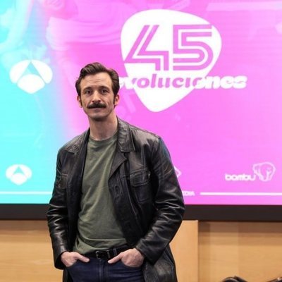 Iván Marcos en la presentación de '45 revoluciones'