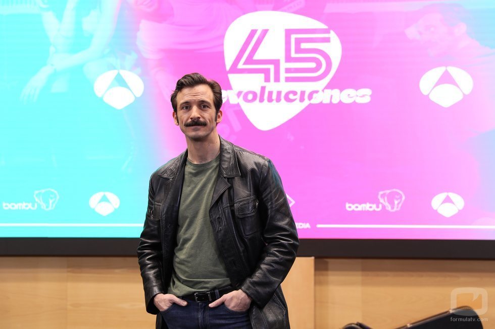 Iván Marcos en la presentación de '45 revoluciones'
