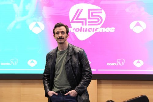 Iván Marcos en la presentación de '45 revoluciones'