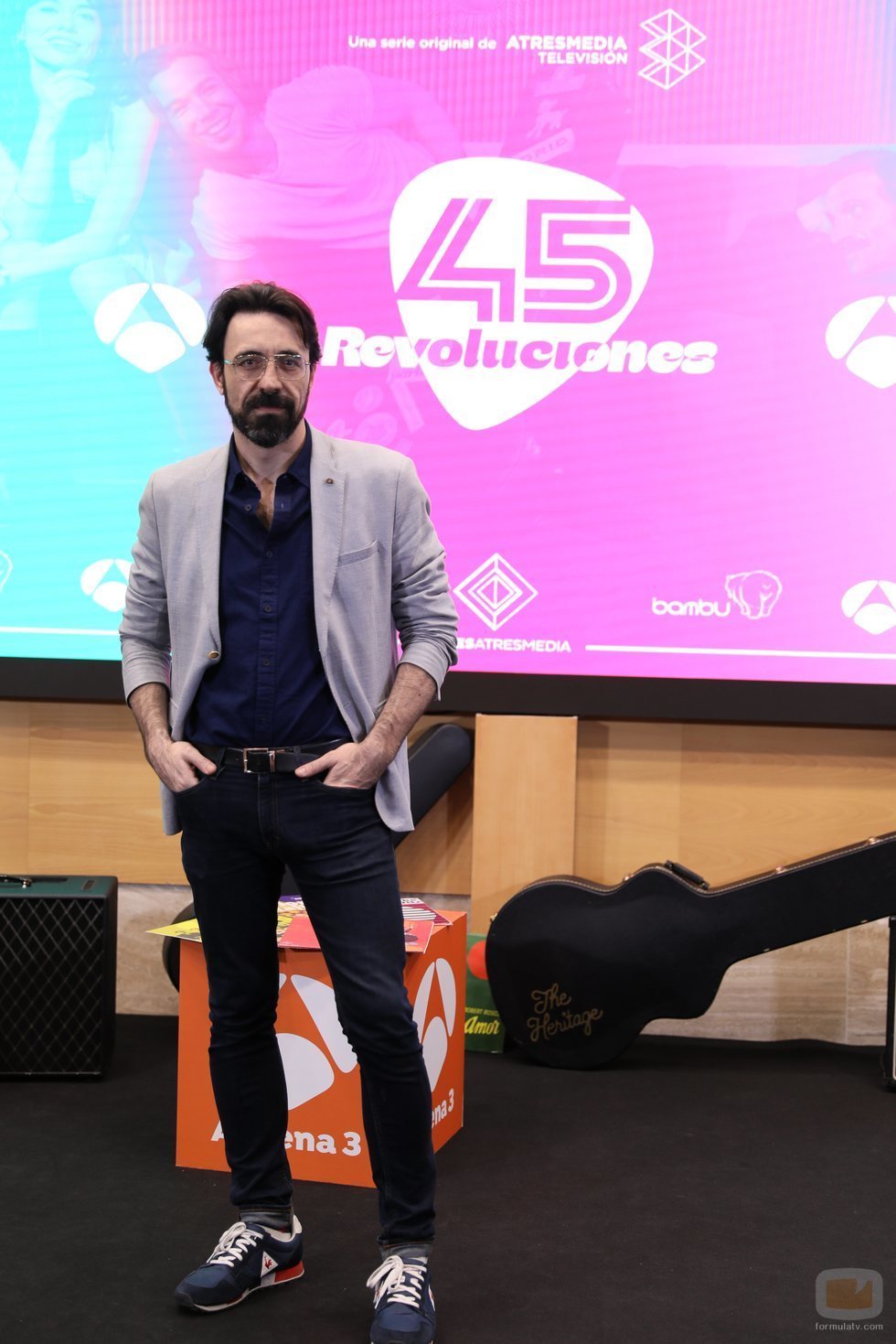 Israel Elejalde en la presentación de '45 revoluciones'