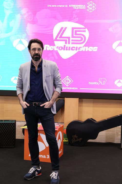 Israel Elejalde en la presentación de '45 revoluciones'