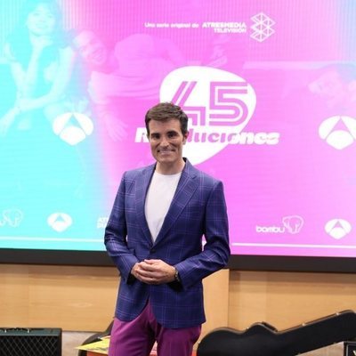 Luis Larrodera en la presentación de '45 revoluciones'