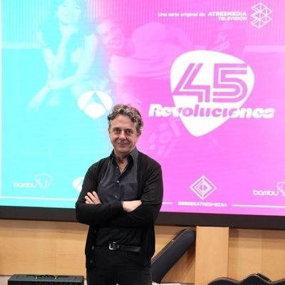 Pere Ponce en la presentación de '45 revoluciones'
