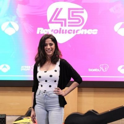 Silvana Navas en la presentación de '45 revoluciones'
