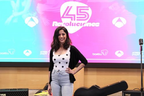 Silvana Navas en la presentación de '45 revoluciones'