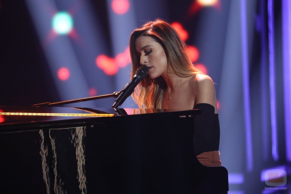 Belén Aguilera en la tercera gala de 'La mejor canción jamás cantada'