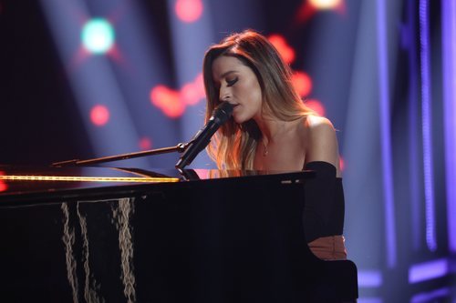 Belén Aguilera en la tercera gala de 'La mejor canción jamás cantada'