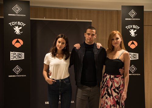 María Pedraza, Jesús Mosquera y Cristina Castaño, protagonistas de 'Toy Boy'