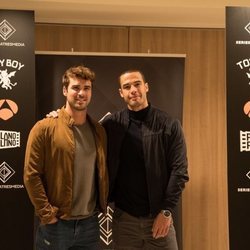 José de la Torre y Jesús Mosquera en la presentación de 'Toy Boy'