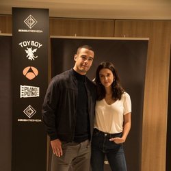 Jesús Mosquera y María Pedraza en la presentación de 'Toy Boy'