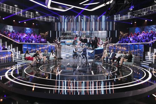 Antonio Tejado en el plató de 'GH Dúo', durante la Gala 11