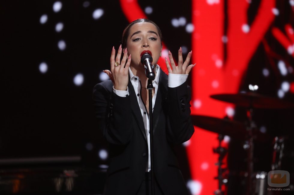 Lola índigo en la Gala 5 de 'La mejor canción jamás cantada'