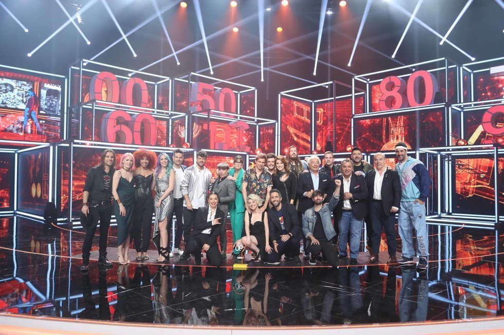Concursantes de 'La mejor canción jamás cantada' en la Gala 5