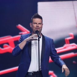 Raúl, cantando en la Gala 5 de 'La mejor canción jamás cantada'