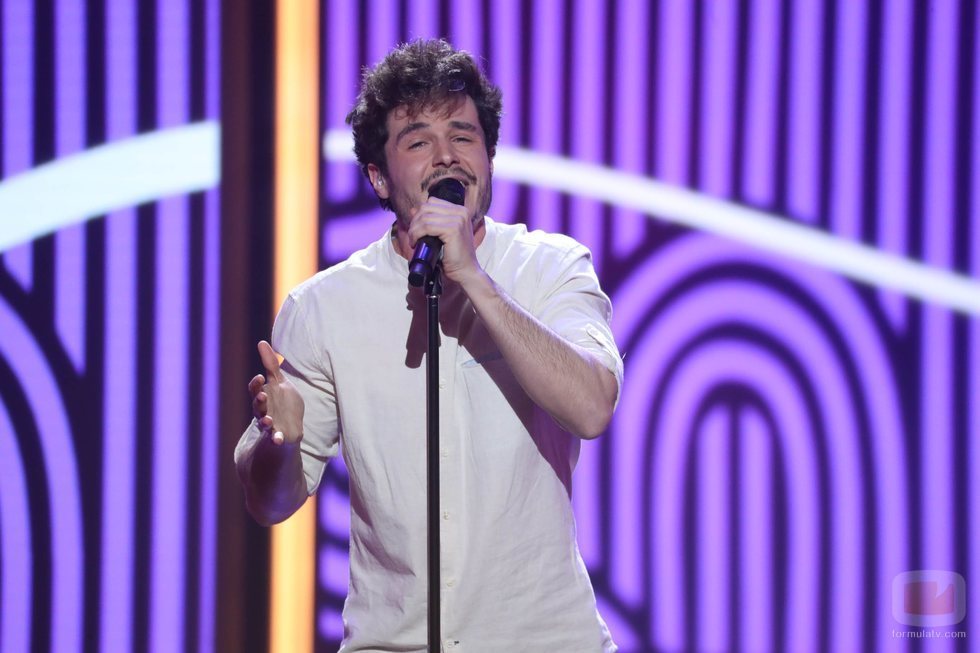 Miki Núñez canta en la Gala 5 de 'La mejor canción jamás cantada'