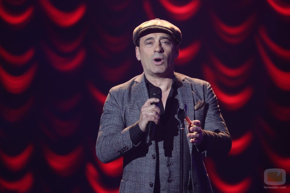 Zenet actuando en la Gala 5 de 'La mejor canción jamás cantada'