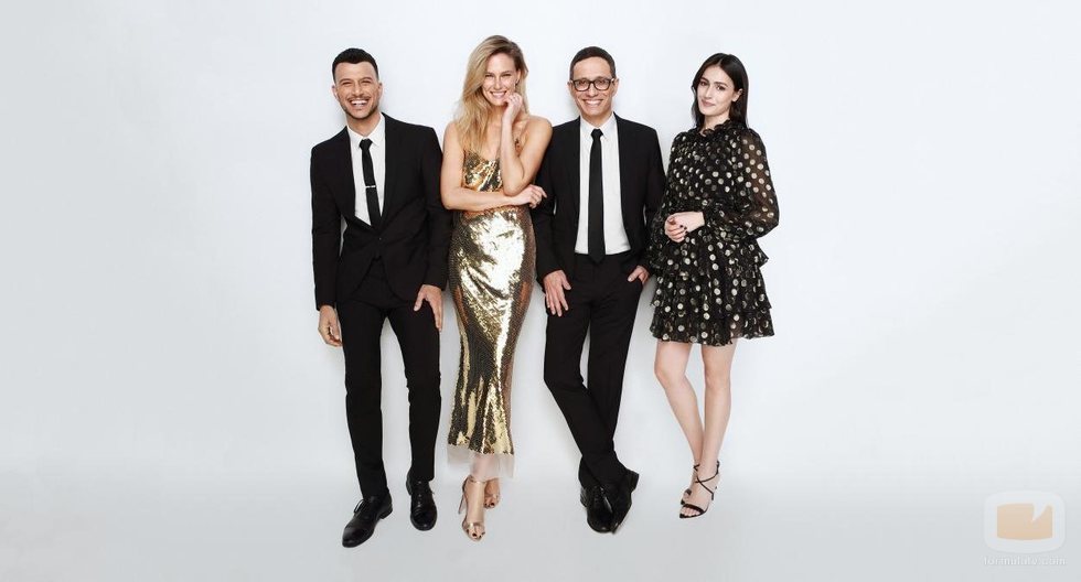 Los presentadores de Eurovisión 2019: Bar Refaeli, Erez Tal, Assi Azar y Lucy Ayoub
