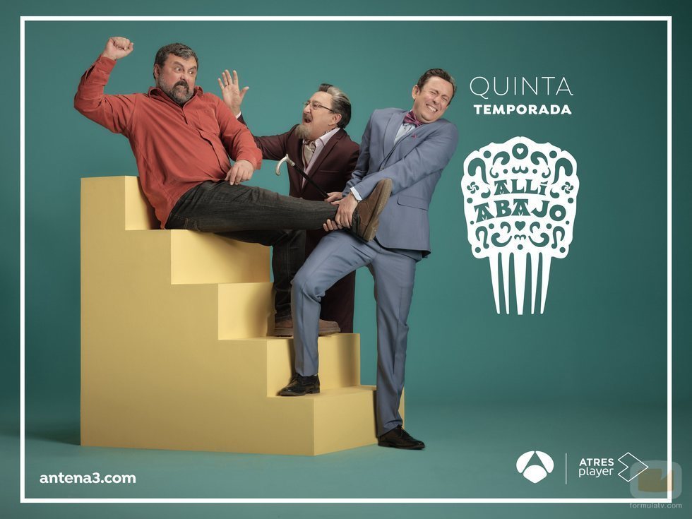 Epi se pelea con los Benjumea en este póster promocional de 'Allí abajo'