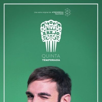 Jon Plazaola como Iñaki en su póster promocional de la quinta temporada de 'Allí abajo'