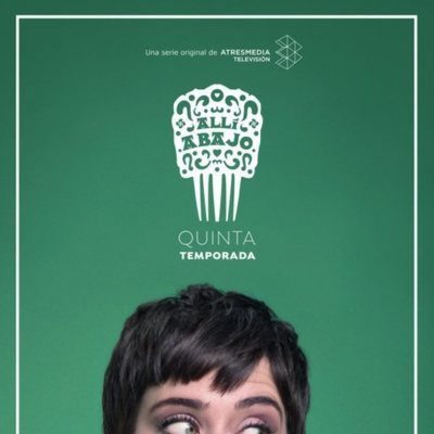 María León como Carmen en su póster promocional de la quinta temporada de 'Allí abajo'