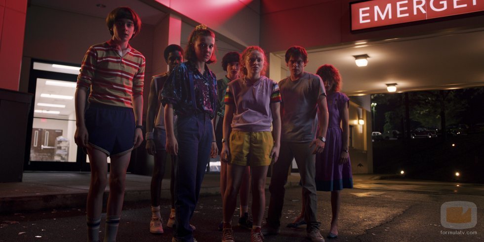 El reparto de 'Stranger Things', en su tercera temporada 