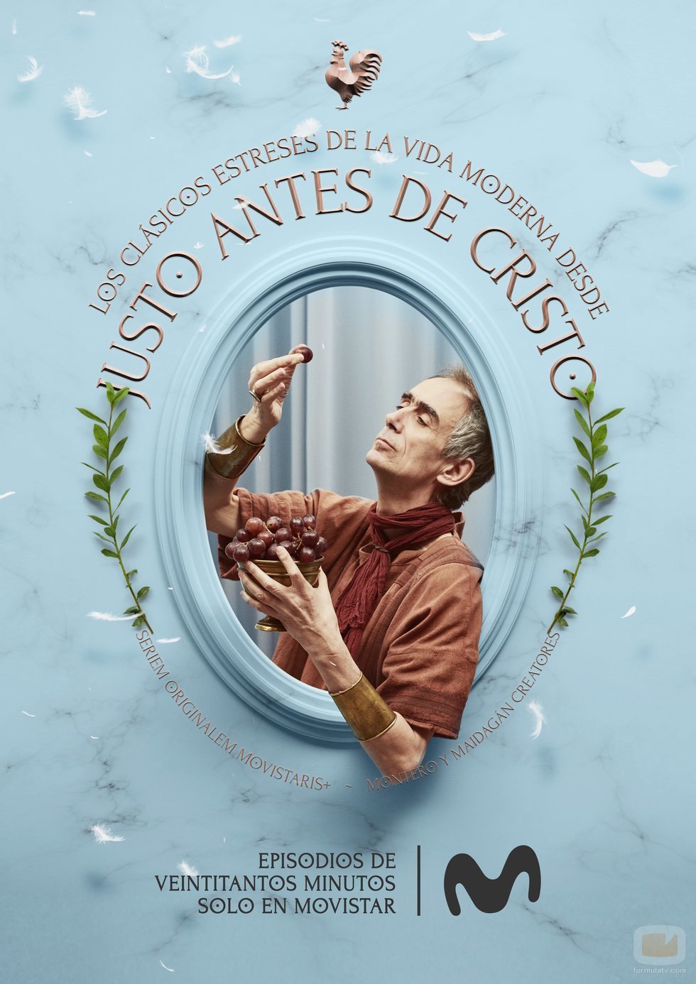 Cneo Valerio en un póster de 'Justo antes de Cristo'