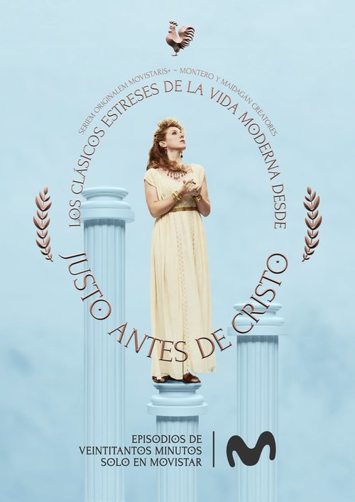 Cecilia Freire en un póster de 'Justo antes de Cristo'