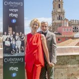 Ana Duato e Imanol Arias en la presentación de la temporada 20 de 'Cuéntame cómo pasó'