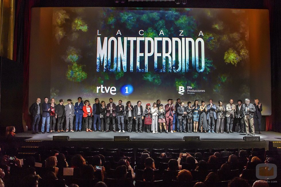 El equipo de 'La caza. Monteperdido' asiste a la premiere