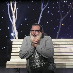Juan Miguel, emocionado, durante la gala de 'GH Dúo: Límite 24 horas'
