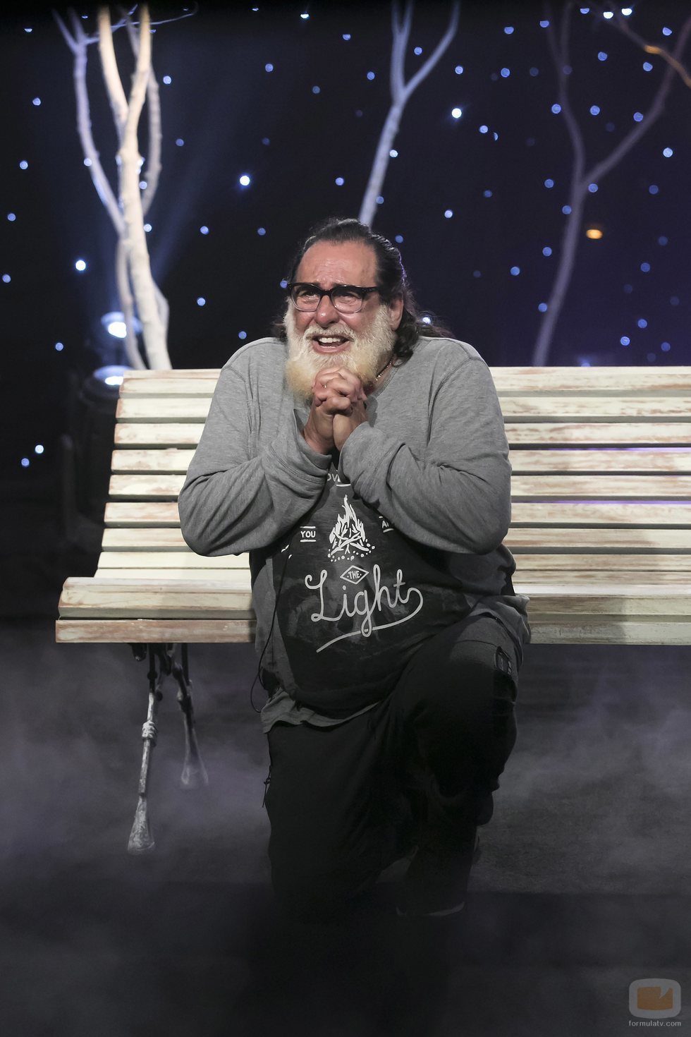 Juan Miguel, emocionado, durante la gala de 'GH Dúo: Límite 24 horas'