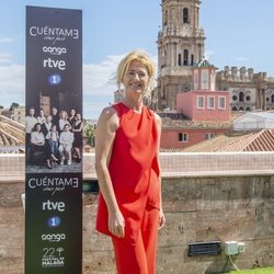 Ana Duato, Merche en 'Cuéntame cómo pasó', posa en el Festival de Málaga
