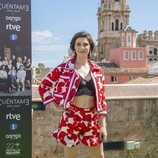 Carmen Climent, María en 'Cuéntame cómo pasó', posa en el Festival de Málaga