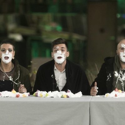 Alejandro Albalá, Irene Rosales y María Jesús, en la prueba de inmunidad de la Gala 12 de 'GH Dúo'