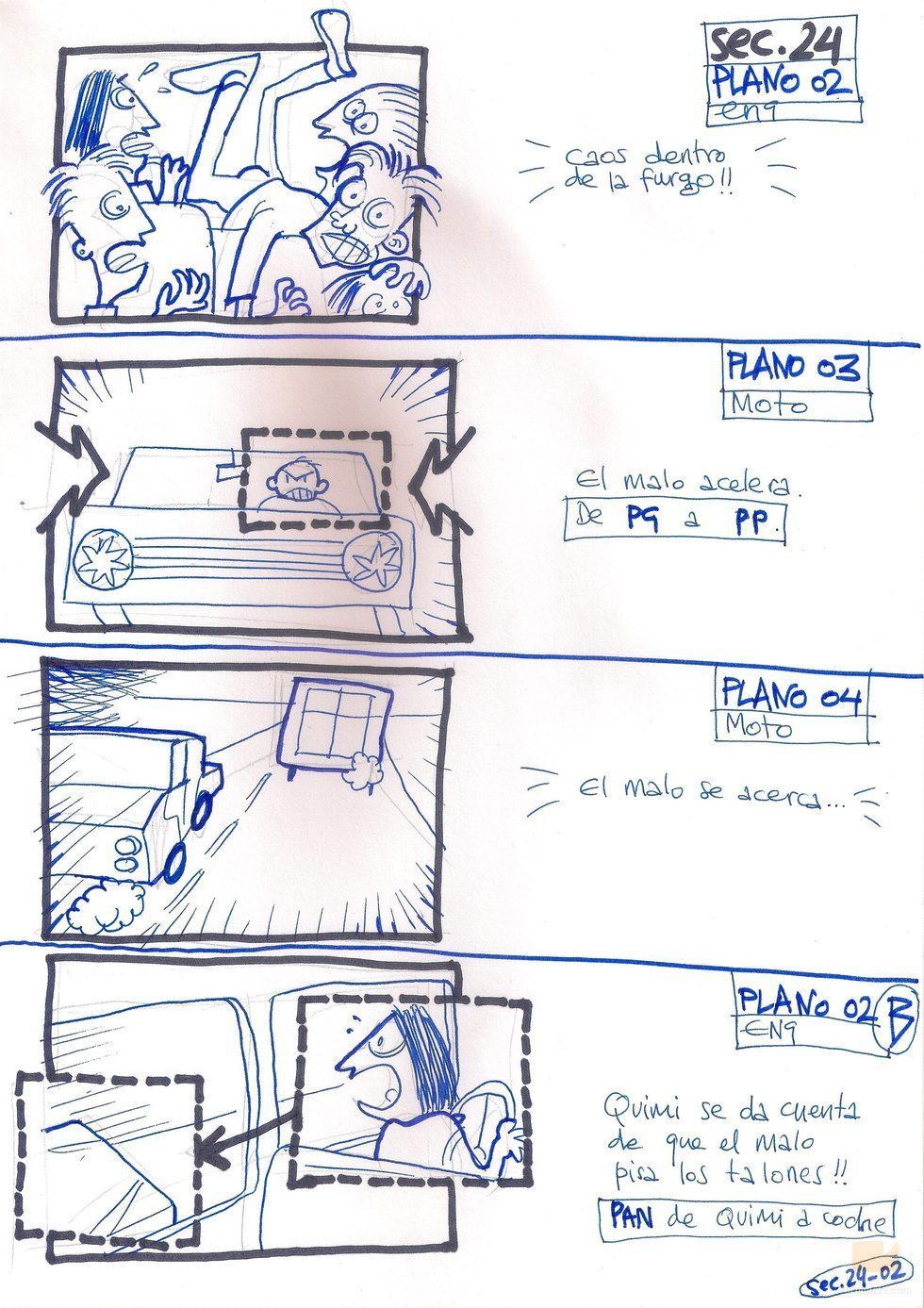 Storyboard del capítulo 93 de 'Compañeros'