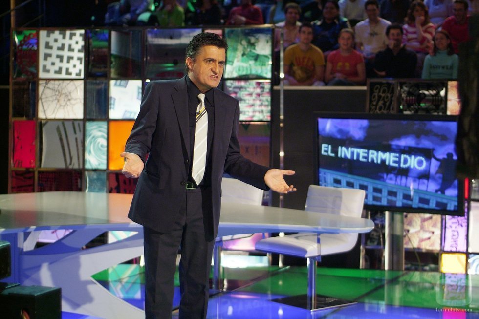 El Gran Wyoming en 'El intermedio' entre los años 2006 y 2007