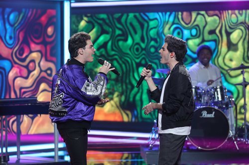 Los Gemeliers en la séptima gala de 'La mejor canción jamás cantada'